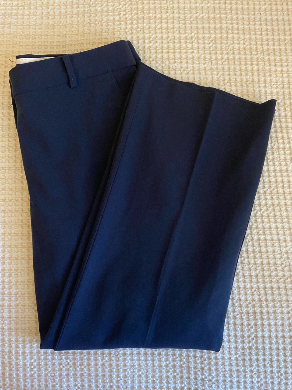 TALBOTS Windsor Trouser Pants in Dark Blue - 8 Petite